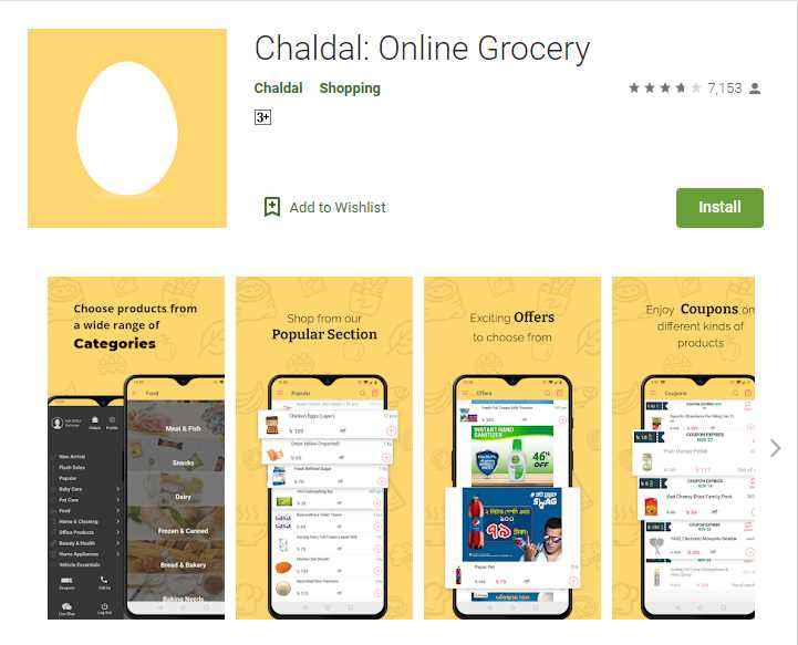 Chaldal Online Grocery